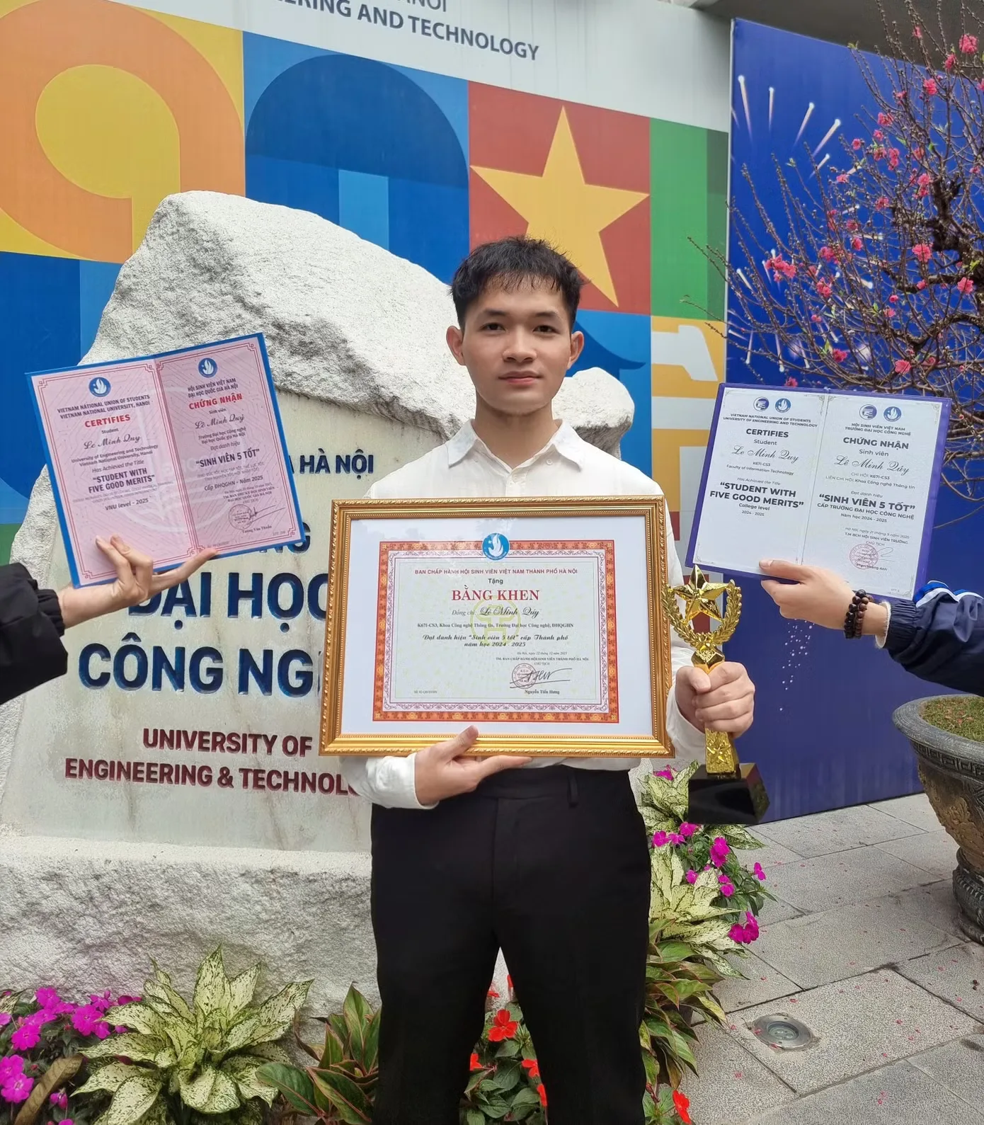 Cử nhân Khoa học Máy tính loại Xuất sắc là tác giả chính của 4 công trình nghiên cứu quốc tế về Agentic AI